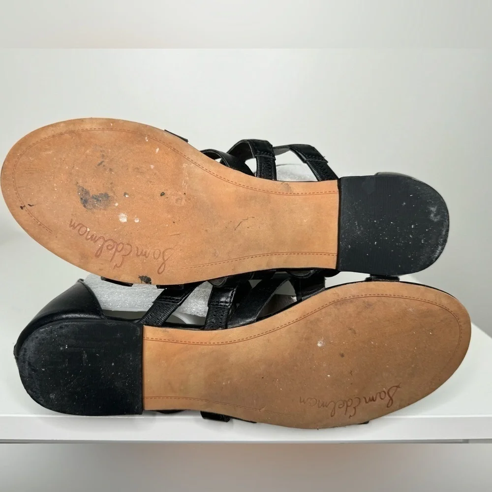 Sam Edelman Black Gladiator Sandals - Stylish Comfort for Any Occasion